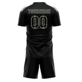 Custom Black Olive Soccer Set
