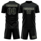 Custom Black Olive Soccer Set