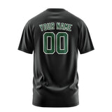 Custom Black Green T-Shirt