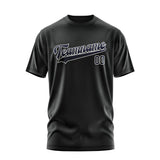 Custom Black Navy T-Shirt
