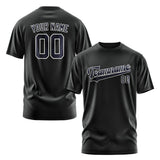 Custom Black Navy T-Shirt