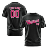 Custom Black Pink T-Shirt