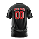 Custom Black Red T-Shirt