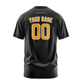 Custom Black Yellow T-Shirt