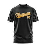 Custom Black Yellow T-Shirt