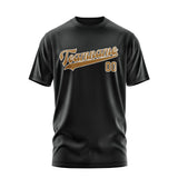Custom Black Khaki T-Shirt