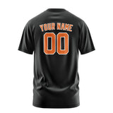 Custom Black Orange T-Shirt