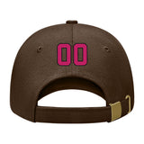 Custom Mocha Light Pink Hat 17B21713