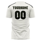 Custom White Olive Soccer Jersey