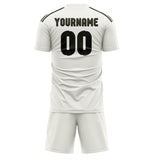 Custom White Olive Soccer Set