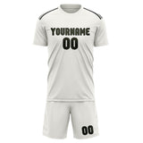 Custom White Olive Soccer Set