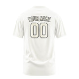 Custom White Cream T-Shirt