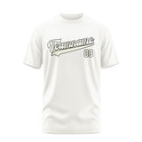 Custom White Cream T-Shirt