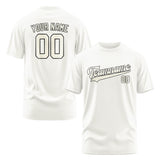 Custom White Cream T-Shirt