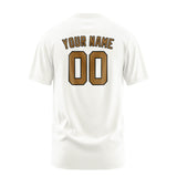 Custom White Khaki T-Shirt