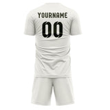 Custom White Olive Soccer Set