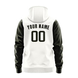 Custom White Olive Hoodie 1818020218B31802