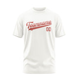 Custom White Copper Rose T-Shirt
