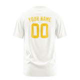 Custom White Gold T-Shirt