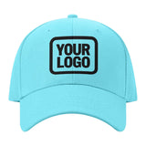 Custom Pale Ice Blue Mocha Hat 18B117