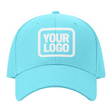 Custom Pale Ice Blue Pale Ice Blue Hat