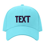 Custom Pale Ice Blue Gray Hat