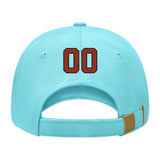 Custom Pale Ice Blue Copper Hat 18B21716