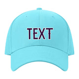 Custom Pale Ice Blue Gray Hat