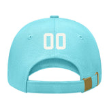 Custom Pale Ice Blue Pale Ice Blue Hat 18B21818