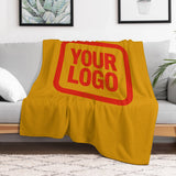 Custom Yellow Orange-Red Blanket