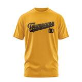Custom Yellow Brown T-Shirt