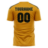 Custom Yellow Olive Soccer Jersey