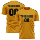 Custom Yellow Olive Soccer Jersey