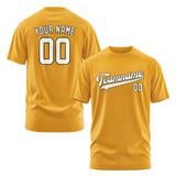 Custom Yellow Cream T-Shirt