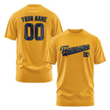 Custom Yellow Blue T-Shirt