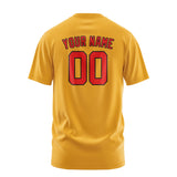 Custom Yellow Orange Red T-Shirt
