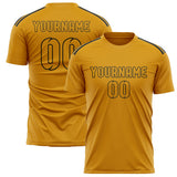 Custom Yellow Yellow Soccer Jersey