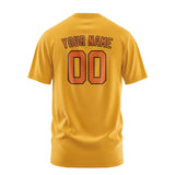 Custom Yellow Orange T-Shirt
