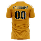 Custom Yellow Olive Soccer Jersey