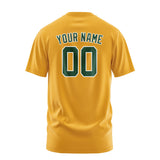 Custom Yellow Green T-Shirt