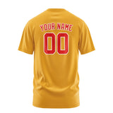 Custom Yellow Orange Red T-Shirt