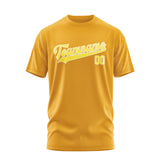 Custom Yellow Light Yellow T-Shirt
