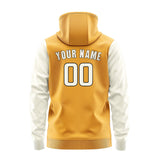 Custom Yellow Cream Hoodie 1919030319B31703