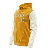 Custom Yellow Cream Hoodie 1919030319B31703