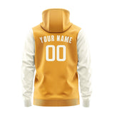 Custom Yellow Cream Hoodie 1919030319B31803