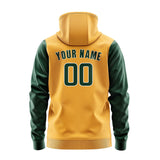 Custom Yellow Green Hoodie 1919050519B31805