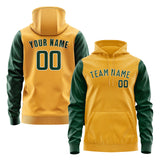 Custom Yellow Green Hoodie