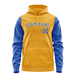 Custom Yellow Sky Blue Hoodie 1919090919B31809