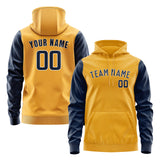 Custom Yellow Blue Hoodie 1919101019B31810