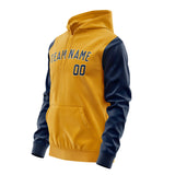 Custom Yellow Blue Hoodie 1919101019B31810